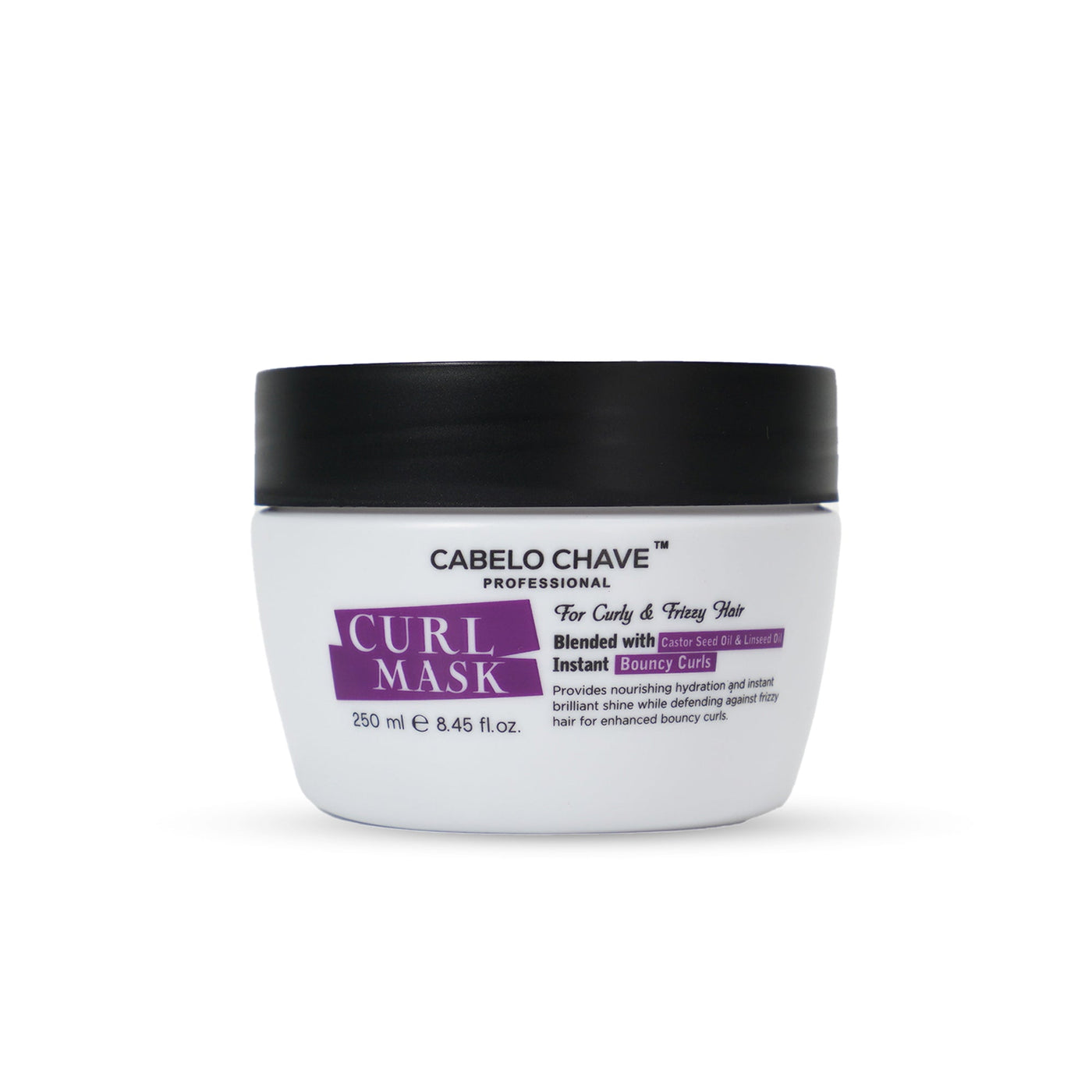 Cabelo Chave Curl Mask – Deep Nourishment & Curl Definition