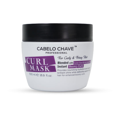 Cabelo Chave Curl Mask – Deep Nourishment & Curl Definition