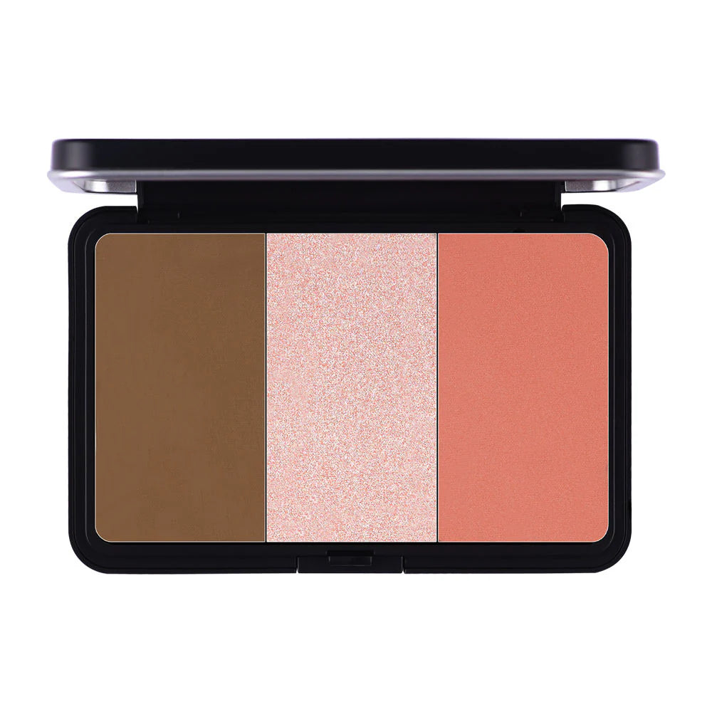 Daily Life Forever52 Glambo - Contour Highlighter Blush Palette - Golden Rose (18 G)