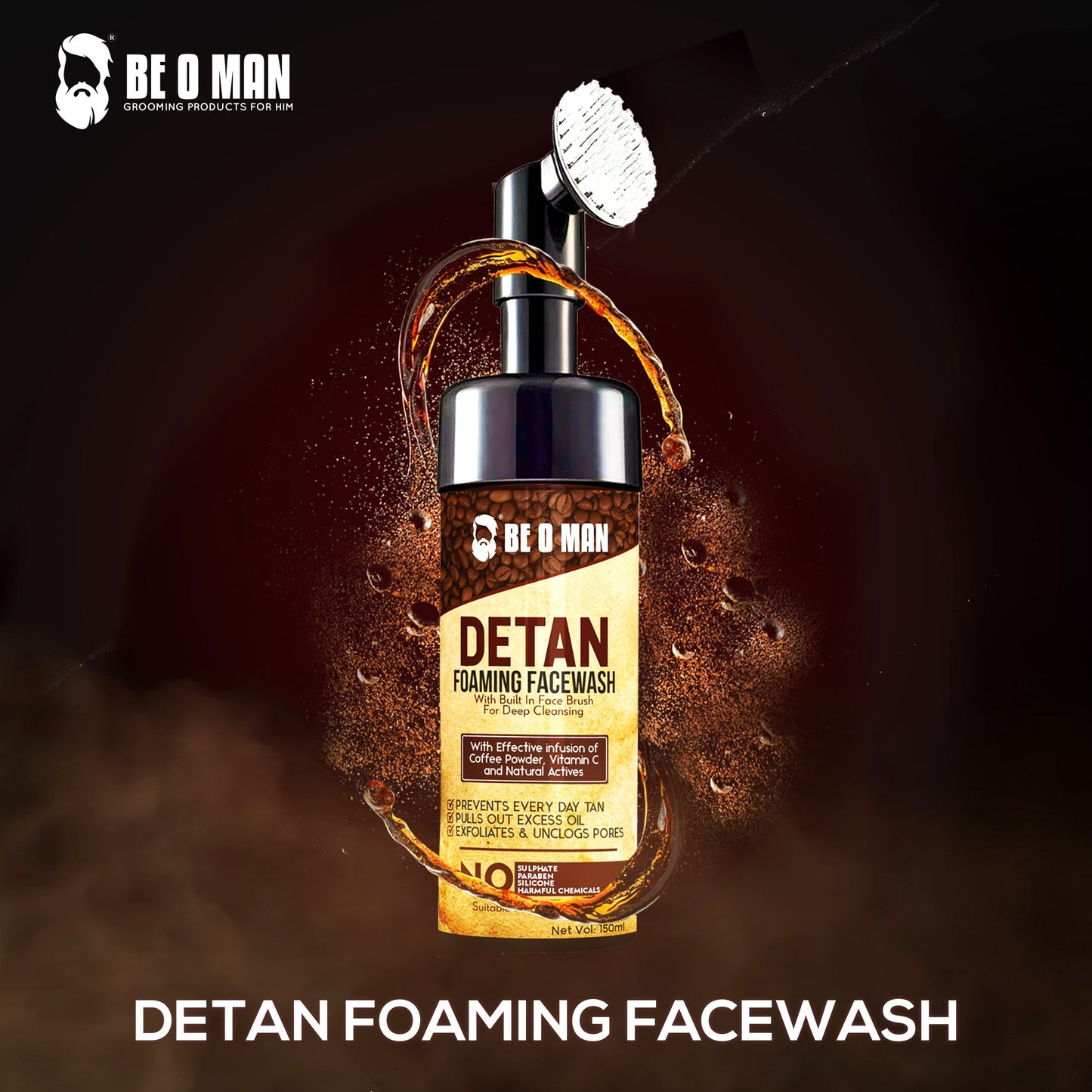 Beoman Detan Foaming Facewash 150ml
