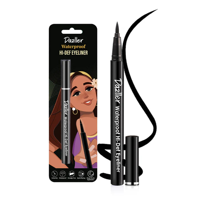 Dazller Waterproof Hi-Def Eyeliner Black