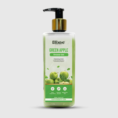 Ellixee Green Apple + Oil Control Shower Gel