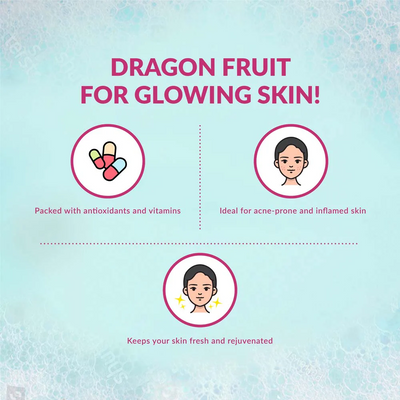 Olivia Healthy Glow Face Cleansing Foam with Dragon Fruit