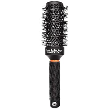 Hector Professional Heat Resistant Nylon Bristles Round Brush l 43 MM l For Professional Salon/Home Use l Anti Static Technology