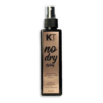 KT Professional No More Dry Styling Moisture Mist Hair Spray For Men & Women - 200ml | Hydrating & Frizz Control