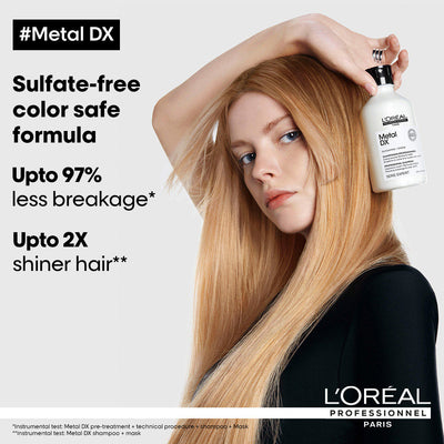 L'Oreal Professionnel Metal Dx Anti-Metal Shampoo For Hair Breakage 300ML