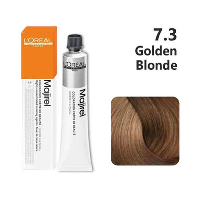 Loreal Professional Majirel Hair Color 50G 7.3 Golden Blonde