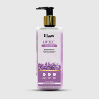 Ellixee Lavender + Revitalizing Skin Shower Gel