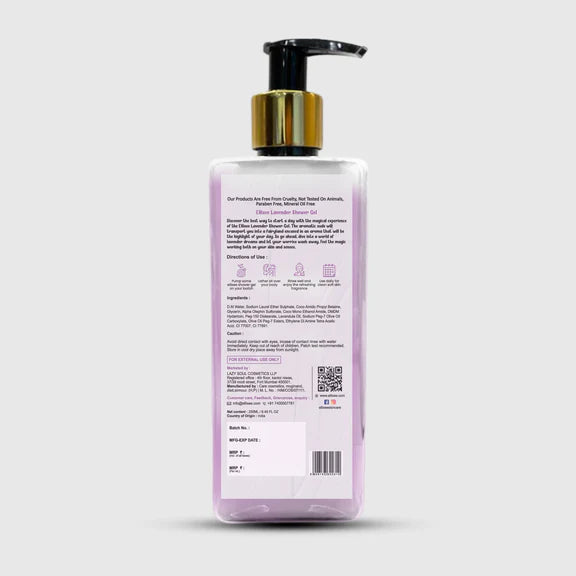 Ellixee Lavender + Revitalizing Skin Shower Gel