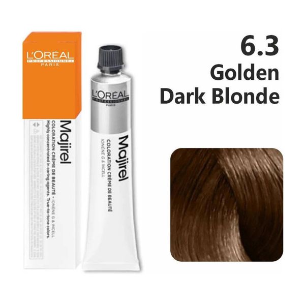 L'oreal Professional Paris Majirel - 6.3 (Golden Dark Blonde)