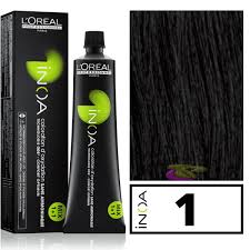 L'Oreal Professional Inoa Hair Colour No 1 Black 60 G