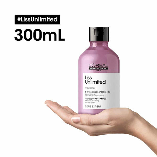 Loreal Liss Unlimited Pro-Keratin Shampoo (300 ml)