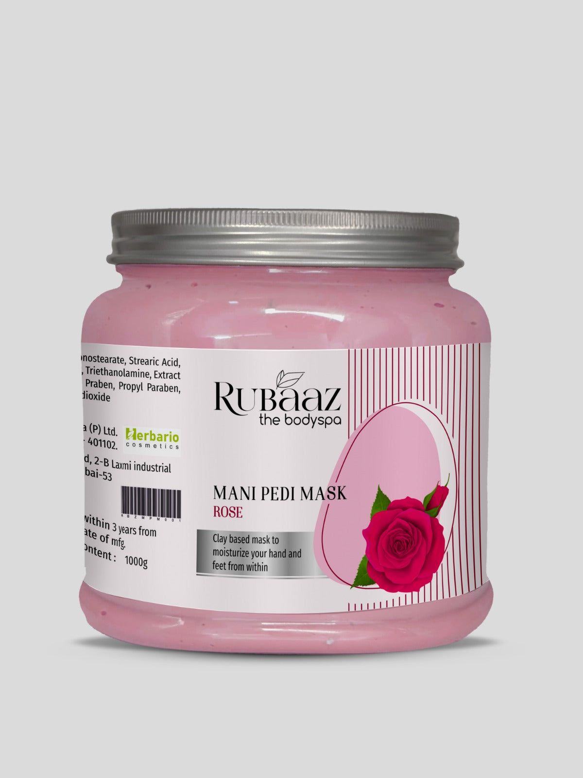 Rubaaz Mani Pedi Rose Mask – 1kg