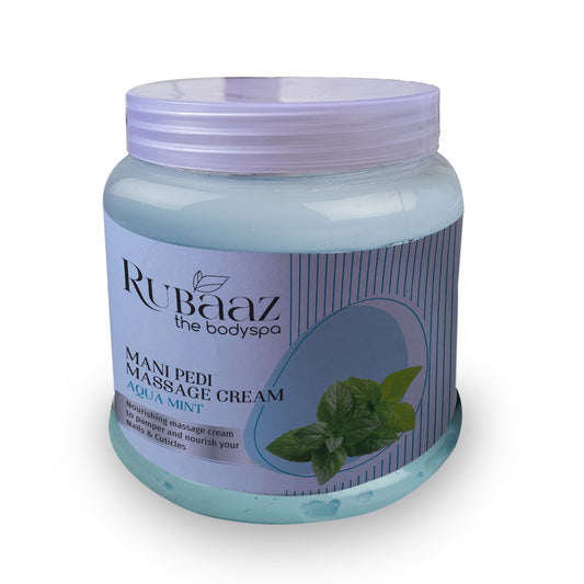 Rubaaz Mani Pedi Massage Cream Aquamint 1kg
