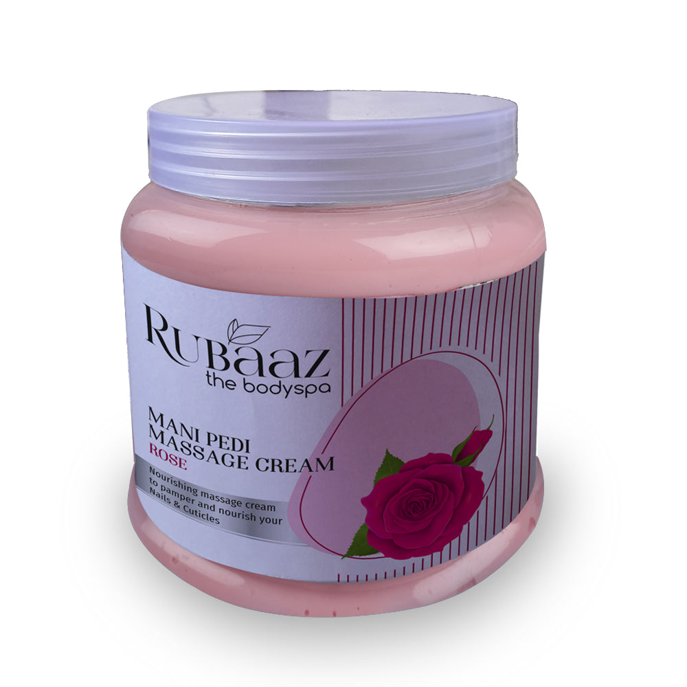 Rubaaz Mani Pedi Massage Cream Rose 1kg