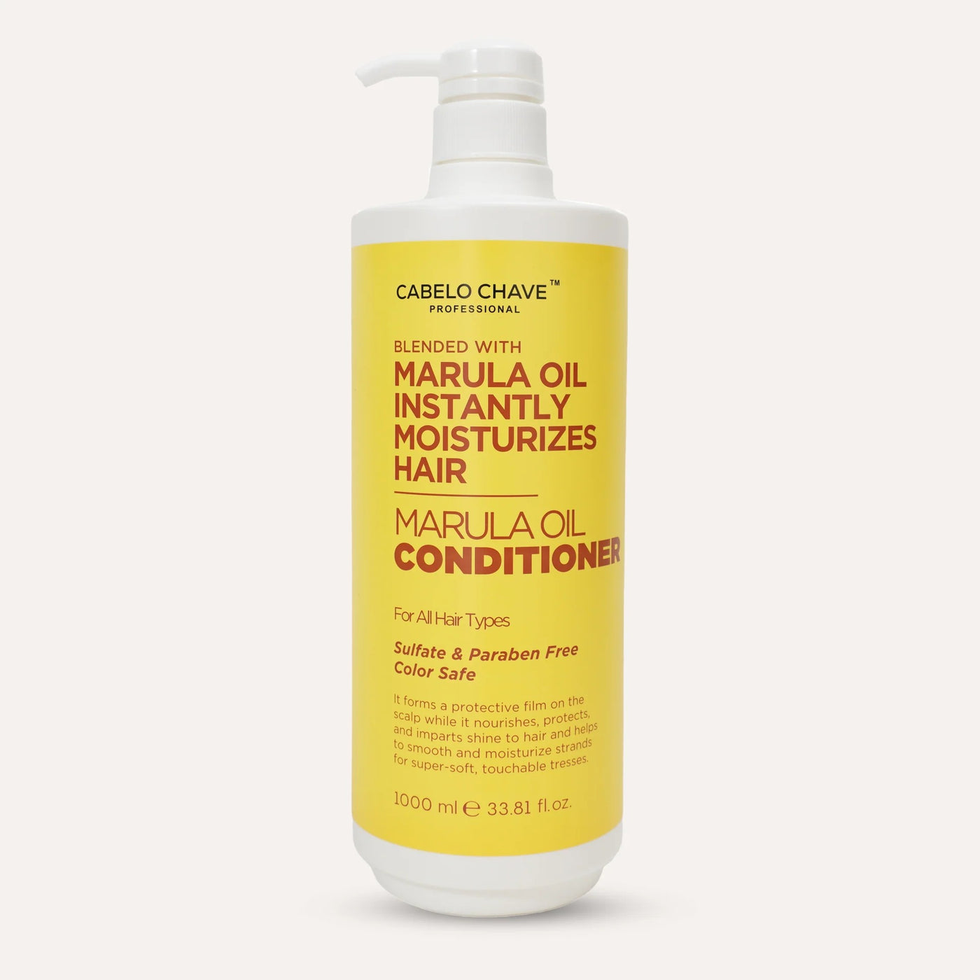 Cabelo Chave Marula Oil Conditioner (1000ml) | Moisturizing & Revitalizing