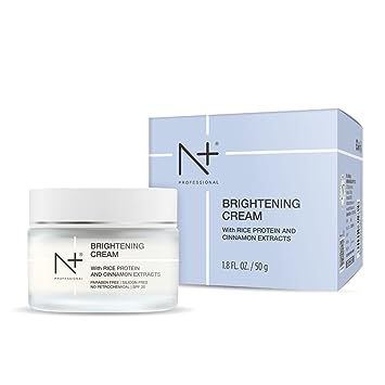 N Plus Professional Brightening Cream, With Rice Protein and Cinnamon Extracts - SPF 20,50 G