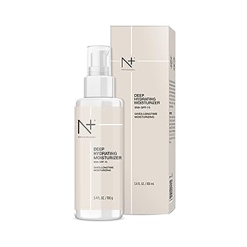 N+ Professional Deep Hydrating Moisturizer With SPF-15 for Longtime Moisturizing, 100g