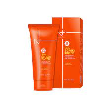 N Plus Professional Sun Screen Tinted SPF 50 with Tinted Effect, Mattifying Sun Protection, UVA & UVB Protection