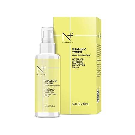 N+ Professional Vitamin C Toner For Face, with Vitamin C For A Clearer Skin, 100ml