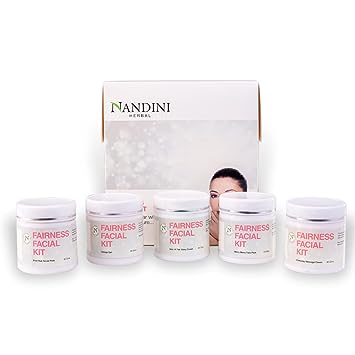 Nandini Fairness Facial Kit With Extract of nature, 410g