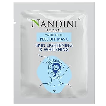 Nandini Herbal Marine Algae Peel Off Mask, For Skin Lightening and Whitening
