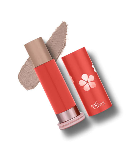 Olivia SkinSync Make Up Stick Foundation With SPF 25, Lightweight, Full Coverage Foundation With Natural Finish For Face Makeup, Waterproof & Sweatproof Foundation Stick - 15g| Shade - 03 Cream Pumpkin