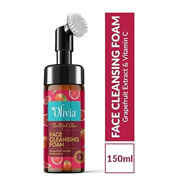 Olivia Healthy Glow Face Cleansing Foam with Dragon Fruit