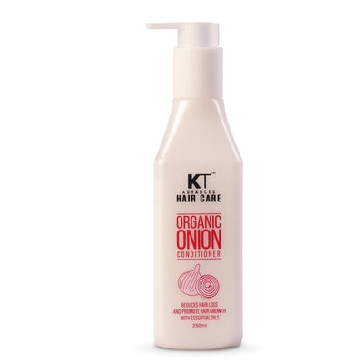 KT Professional Advanced Hair Care Organic Onion Conditioner - 250ml | Strengthens Hair, Promotes Growth & Reduces Hair Fall