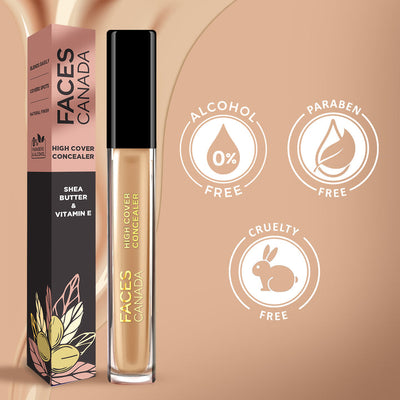 Face Canada High Cover Concealer Golden Rush 06