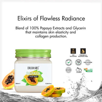 DR.RASHEL Papaya Face Pack - 380ml