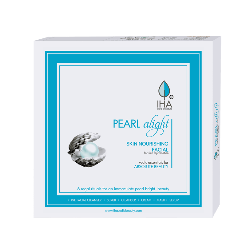 Iha Pearl Alight Skin Rejuvenating Big Facial Kit 295g