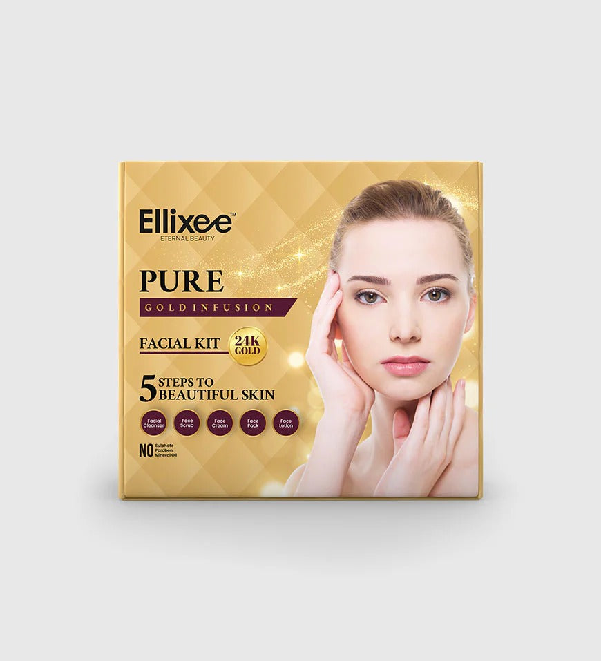 Ellixe Pure Gold Facial Kit 50ml