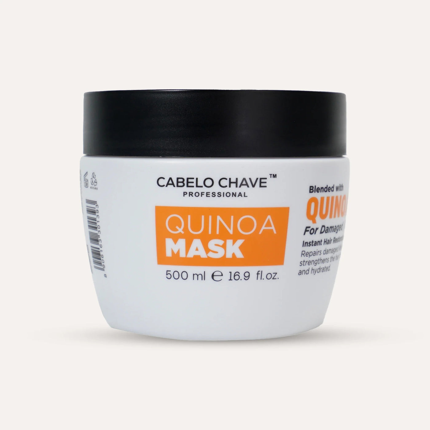 Cabelo Chave Quinoa Mask (500ml) | Nourishing & Strengthening Hair Treatment