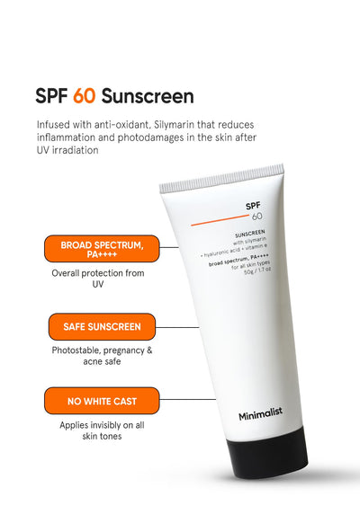 Minimalist SPF 60 Sunscreen