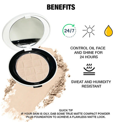 Shopaarel True Matte Compact Powder