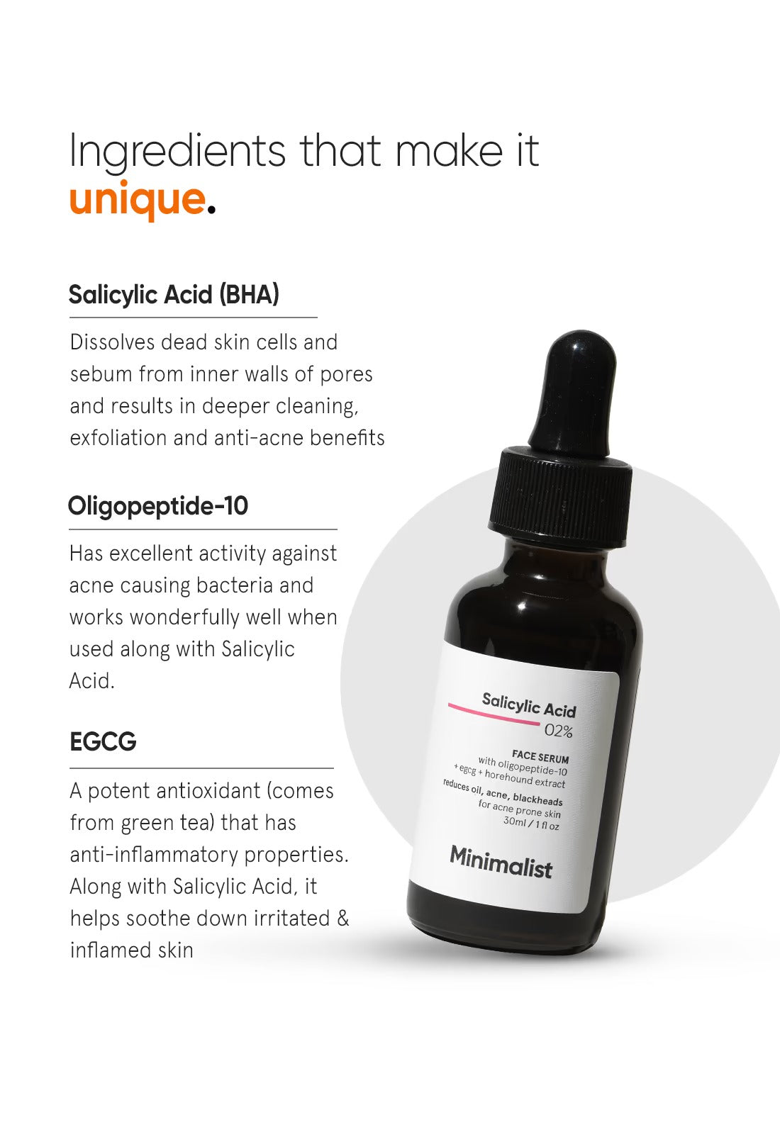 Minimalist Salicylic Acid 2% Face Serum