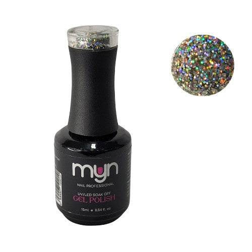 Myn Shade 1104 Glitter Gel Polish