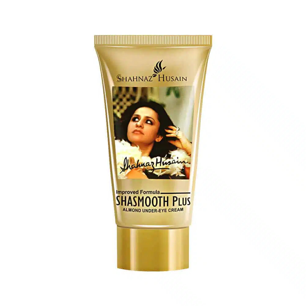 Shahnaz Husain Improved Formula Shasmooth Plus Almond Under Eye Cream 40G