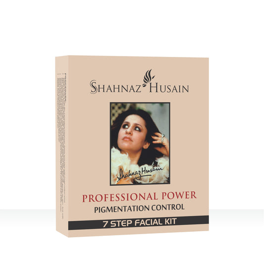 Shahnaz Hussain Professional Power Pigmentation Control 7 Step Facial Kit (45 Gm+15ml)