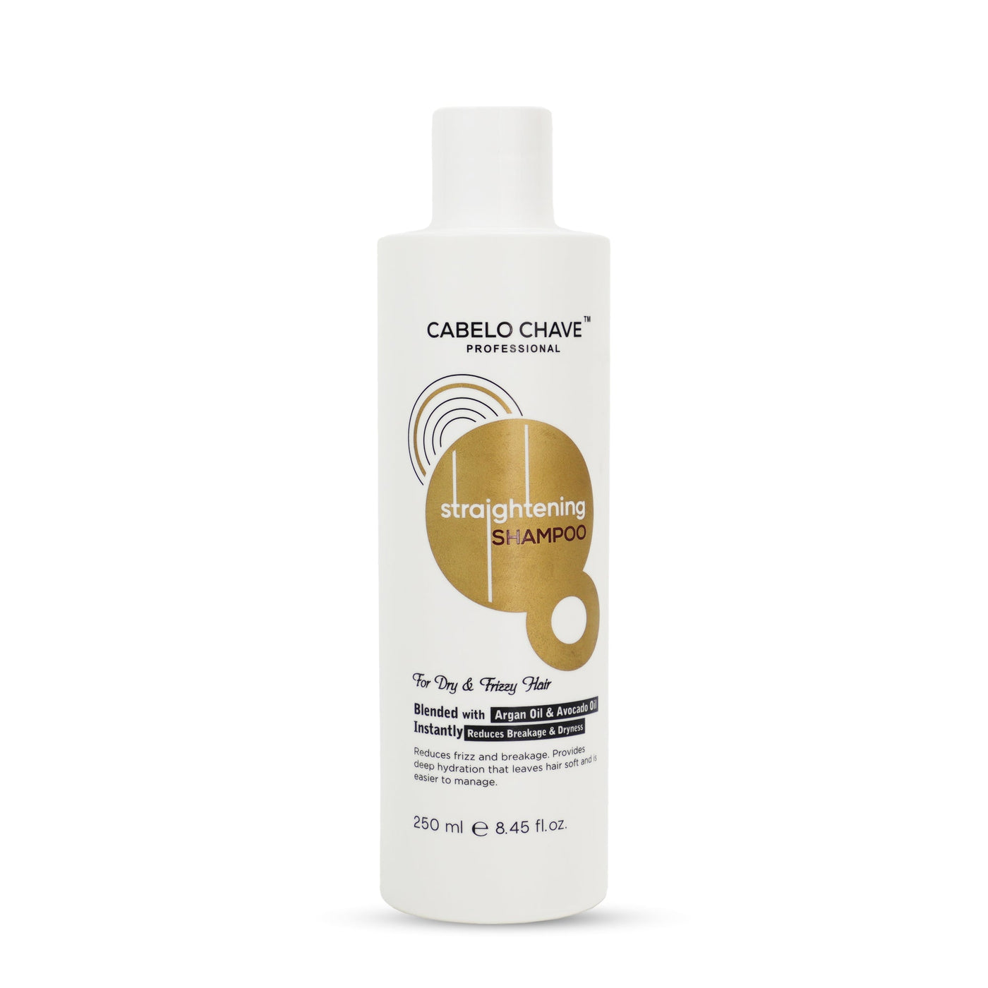 Cabelo Chave Straightening Shampoo | Smoothing & Frizz Control