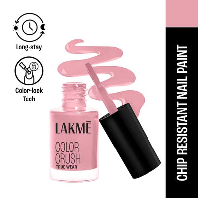 Lakme True Wear Color Crush Nail Polish Long Lasting & Vibrant Nail Paint (13 to 91)