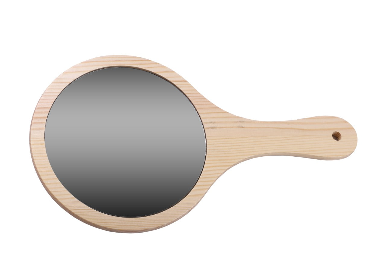 Tweek TW 201 Wooden Handheld Mirror