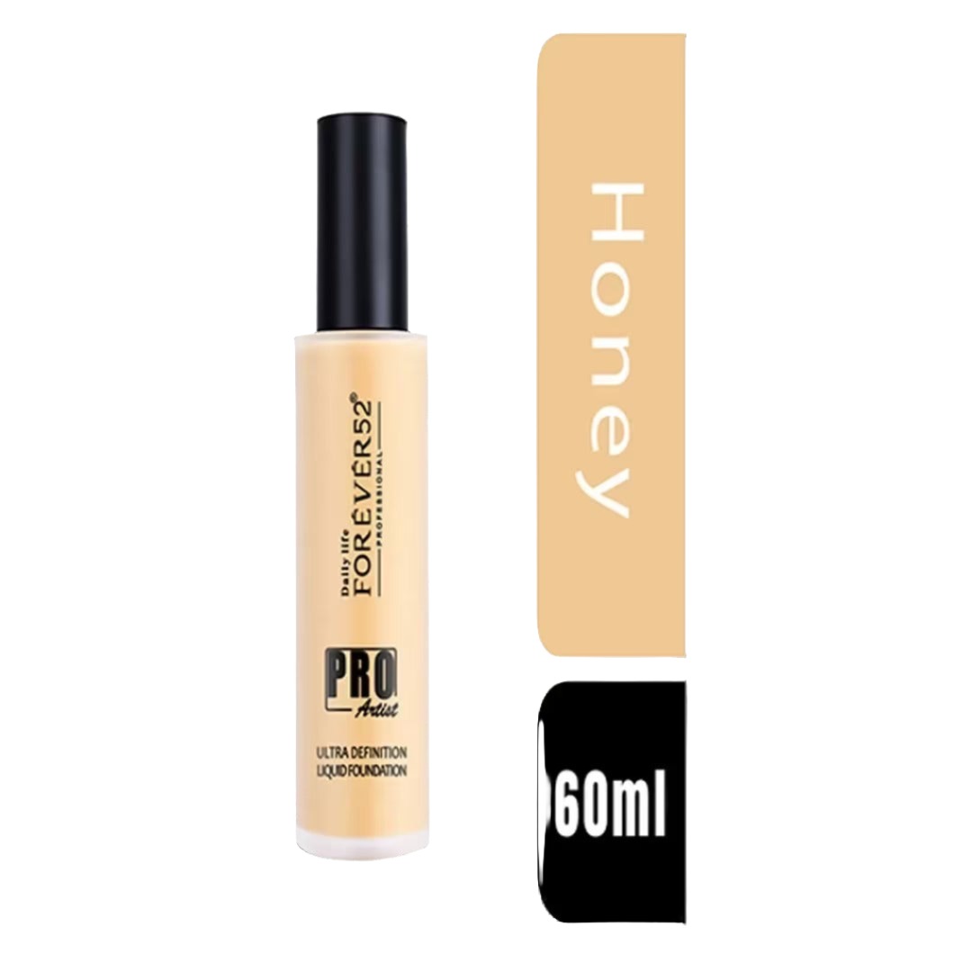 Forever52 Pro Artist Ultra Definition Liquid Foundation (Cheese Cake),(Custard),(Milk Cake),(Pralines),(Sundae),(Honey),(Pecan),(Fudge),(Peanut),(Caramel)