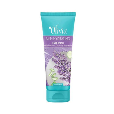 Olivia Skin Hydrating Face Wash with Aloe Vera Cucumber and Lavender