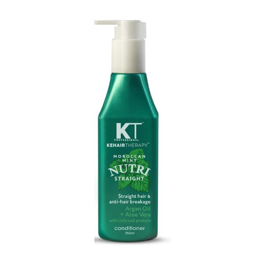 KEHAIRTHERAPY KT Professional Nutri Straight Conditioner 250ml |Sulfate Free|Paraben Free For Straight Hair & Hair Breakage Control