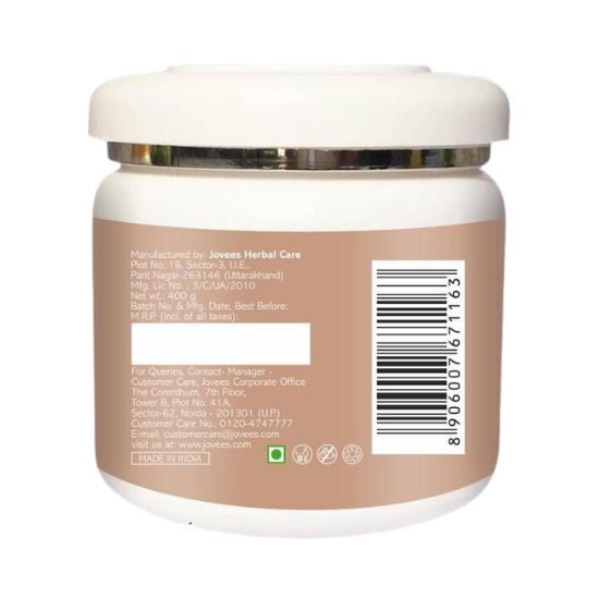 Jovees Herbal Apricot & Almond Face Scrub for Fresh & Radiant Skin - 400gm