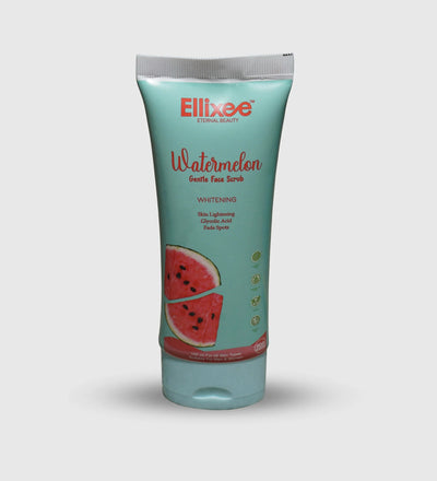 Ellixee Watermelon + Skin Whitening Face Scrub