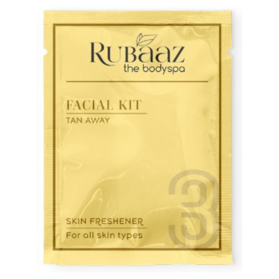 Rubaaz Facial Kit (Tan Away) – Monodose