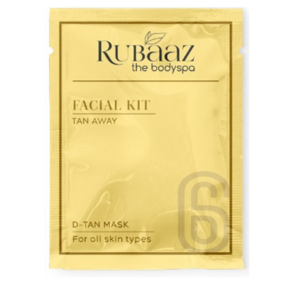 Rubaaz Facial Kit (Tan Away) – Monodose